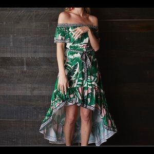 Flying Tomato Palm Print Dress